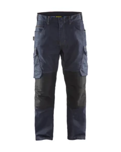 14971141 Service werkbroek denim aanzicht 1