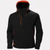 Helly Hansen Chelsea Evolution softshelljas met capuchon 74140 Zwart