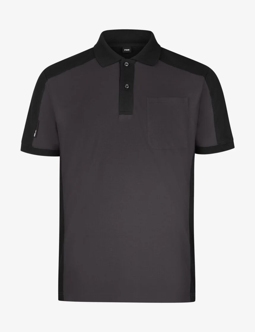 FHB KONRAD 91490 poloshirt Antraciet-zwart