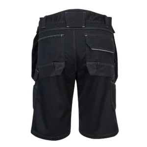 PW345 PW3 Korte Werkbroek met holsterzakken aanzicht 2