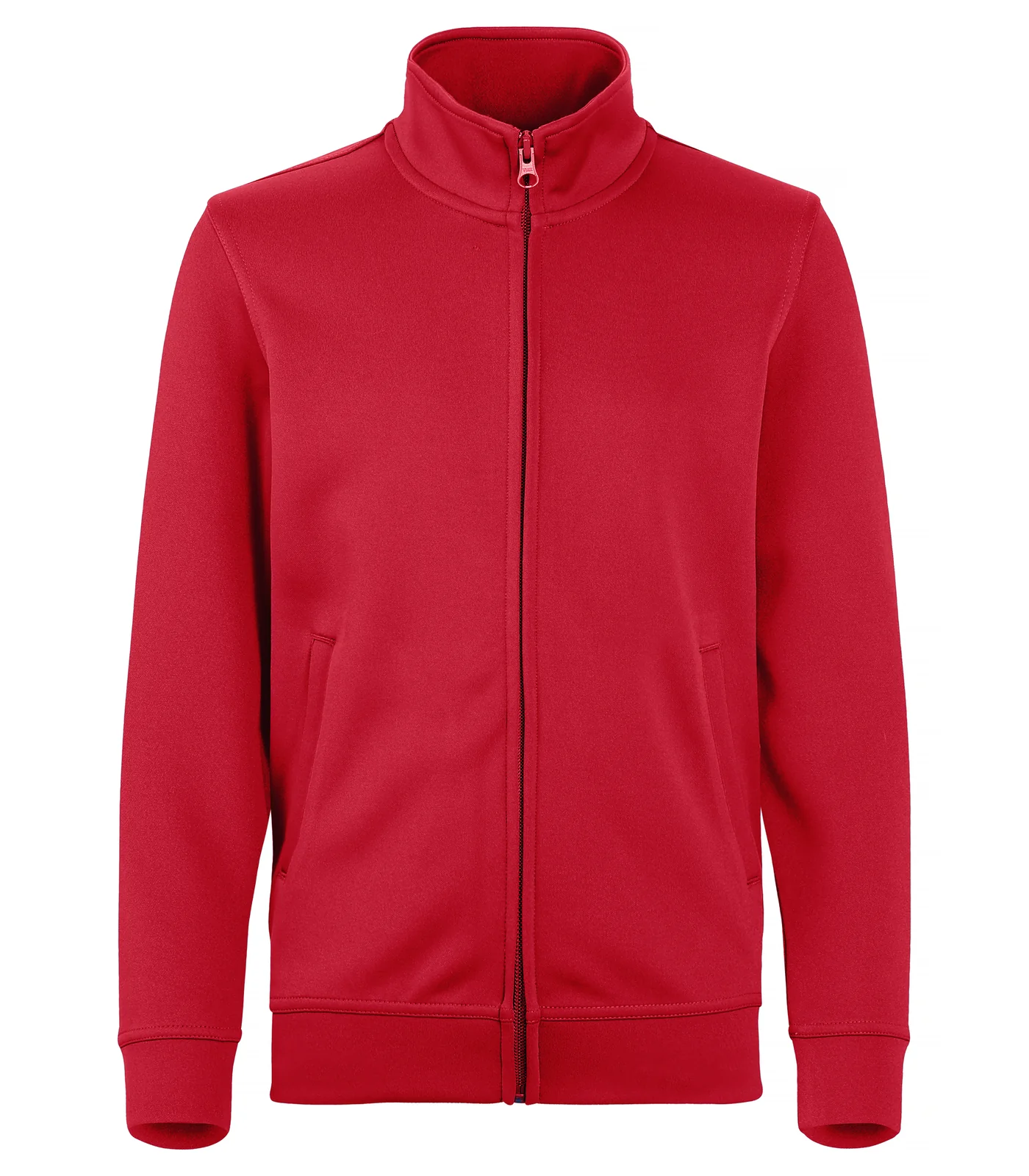 Clique Basic Active Cardigan Jr Rood
