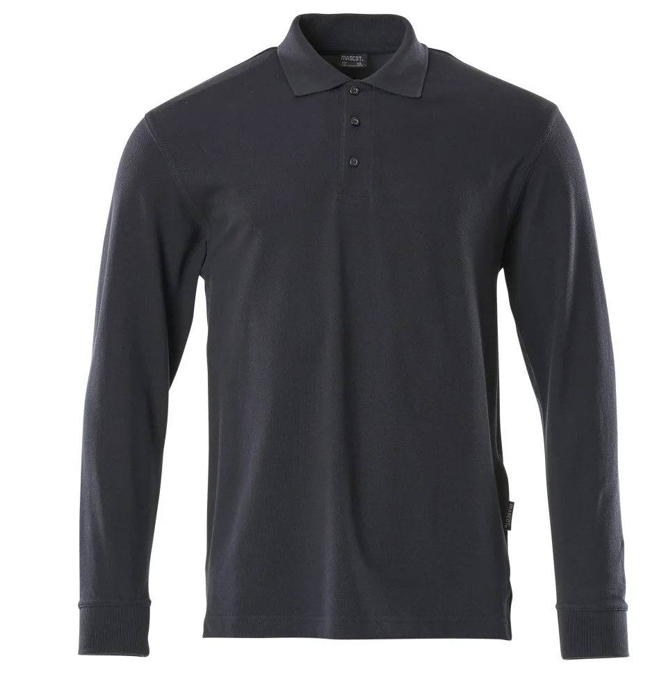 Mascot 50206-857 Manila Poloshirt, met lange mouwen grafietblauw