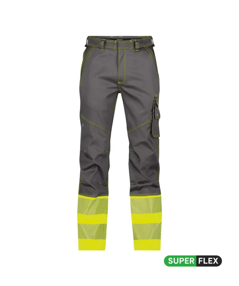 DASSY 201060 Cementgrijs/Fluogeel aanzicht 1