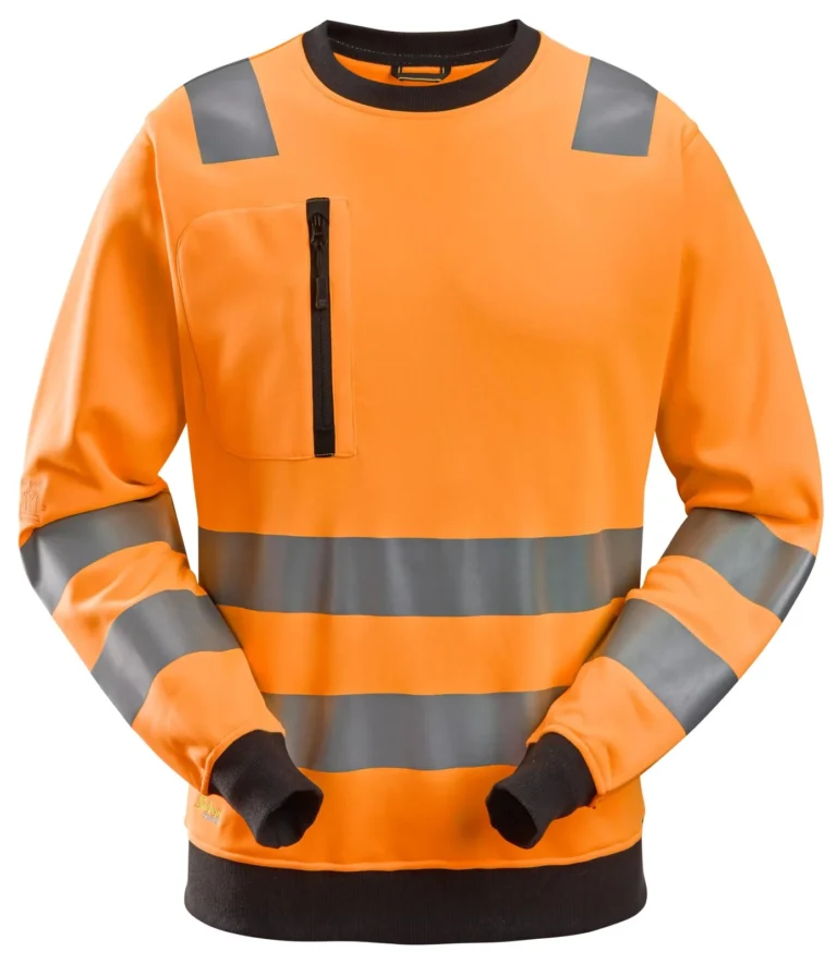 Snickers Workwear 8037 Oranje aanzicht 1