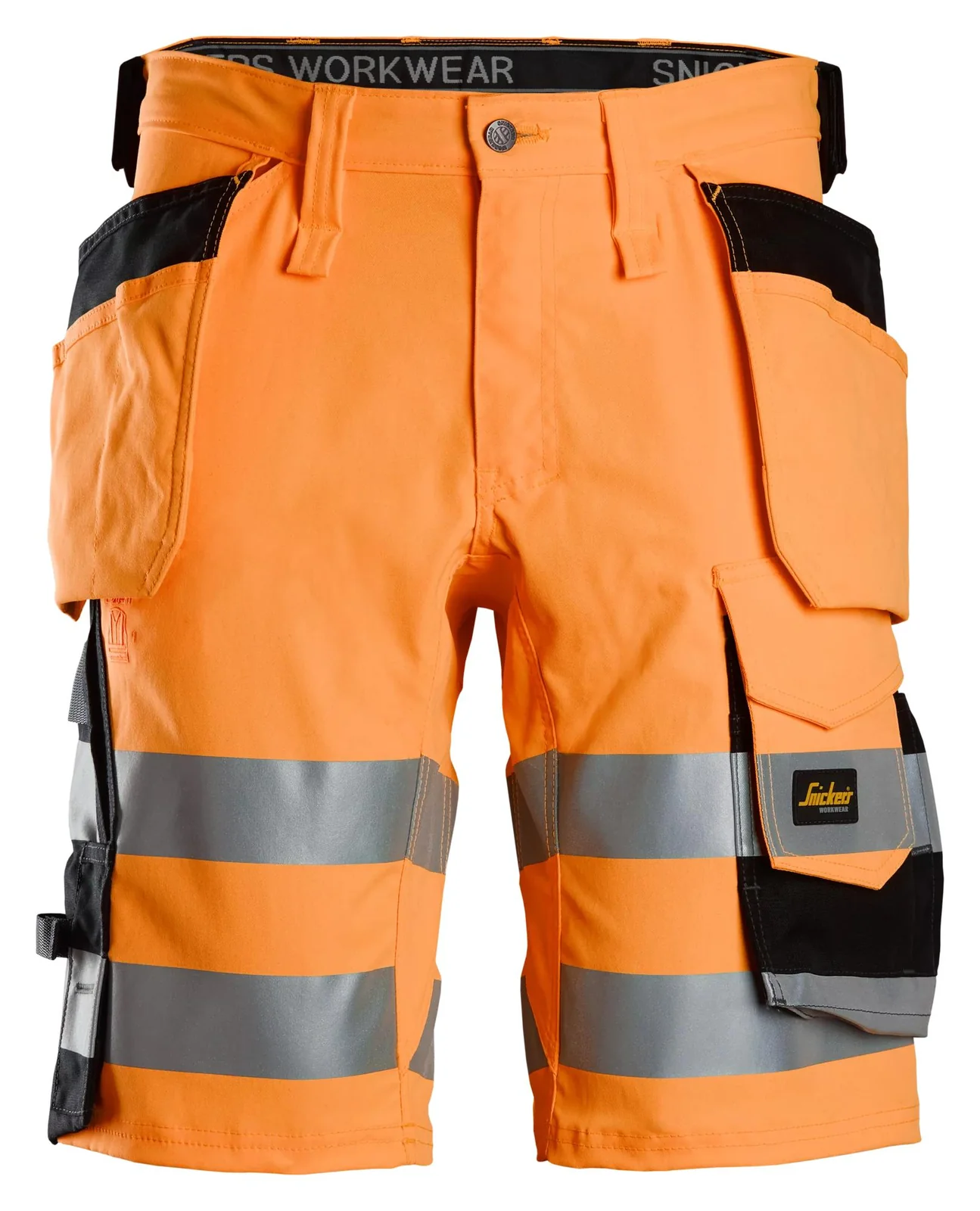 Snickers Workwear 6135 Oranje/Zwart aanzicht 1