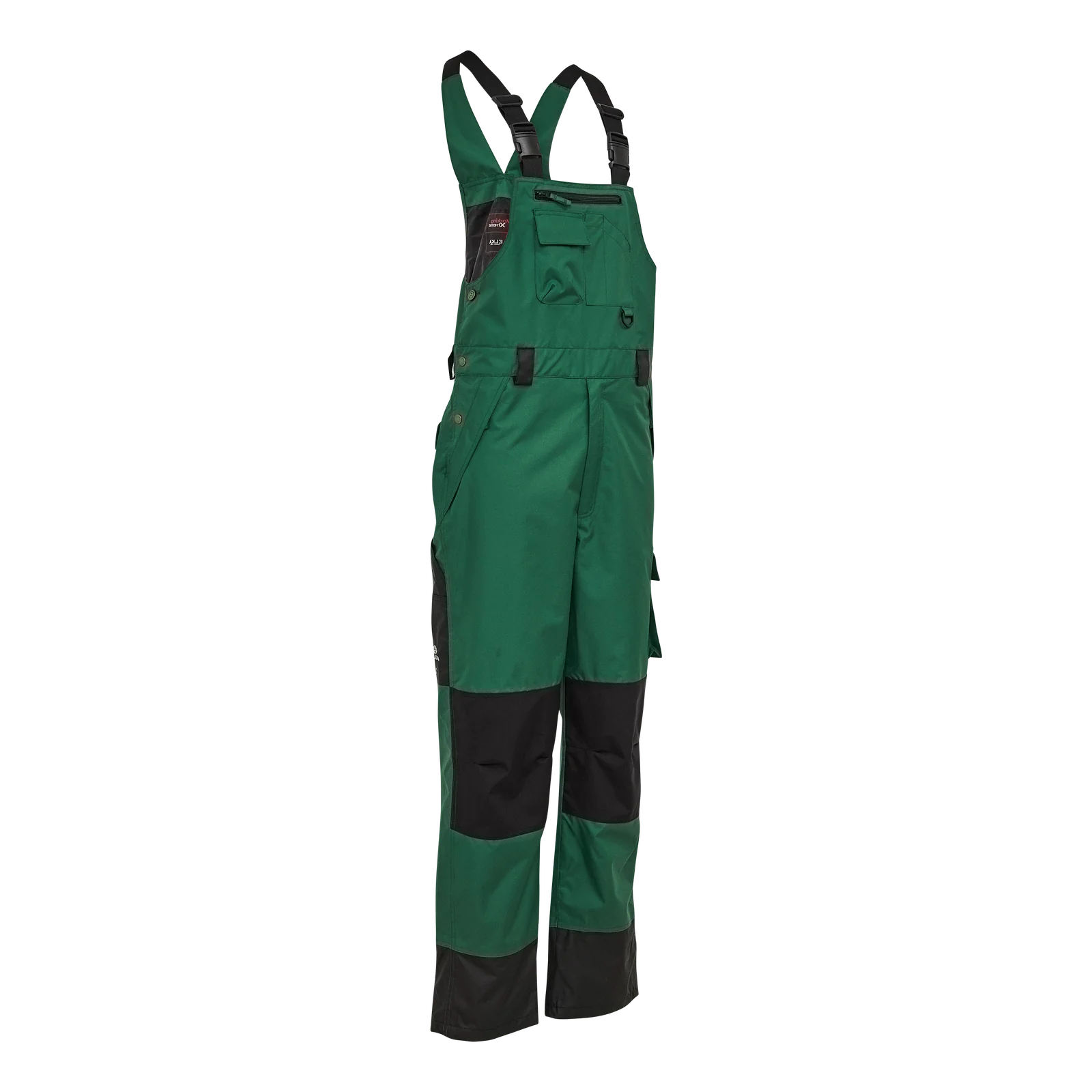 ELKA Rainwear 089902 Working Xtreme bretelbroek Groen/Zwart