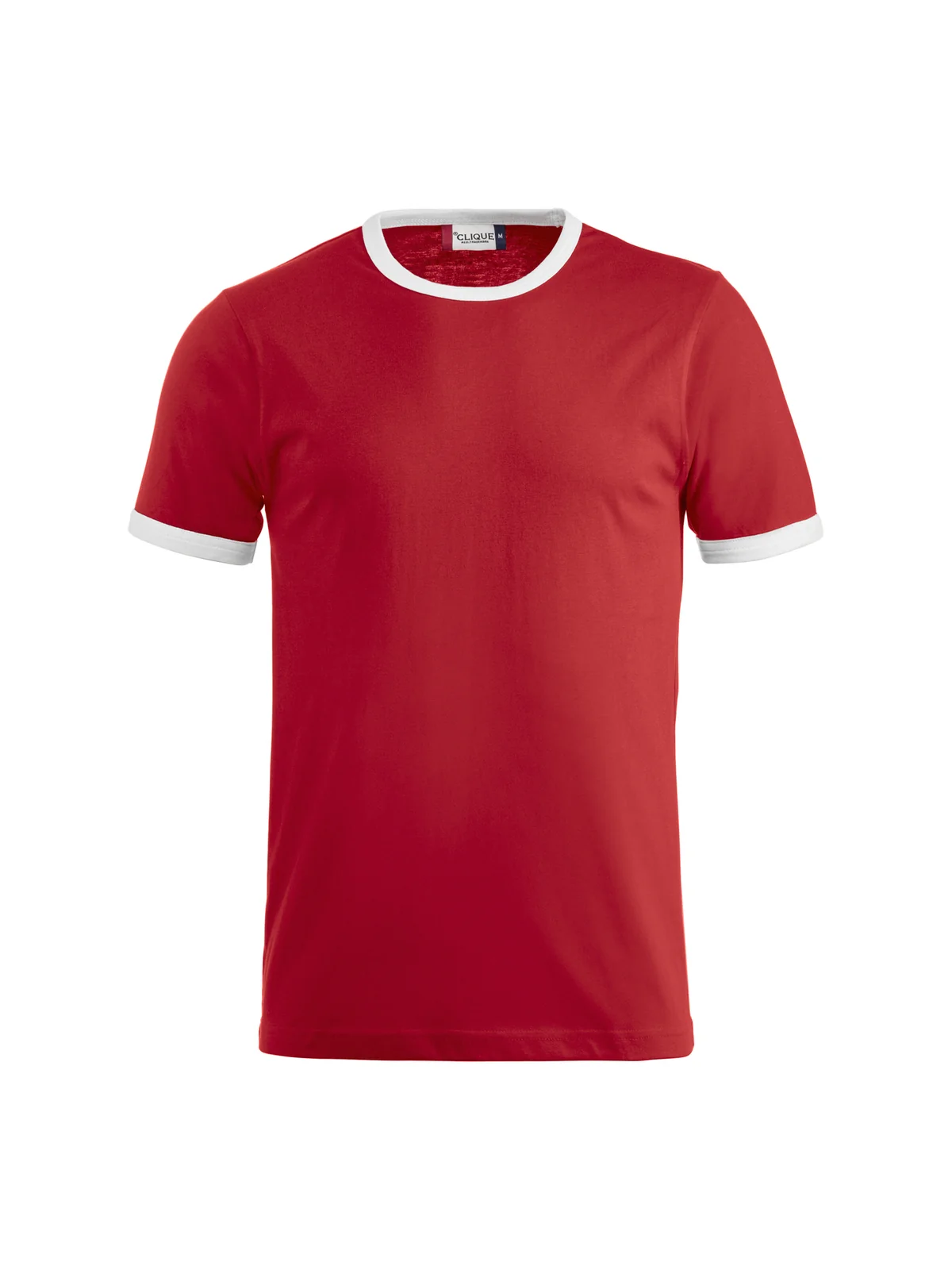 Clique Nome 029314 T-shirt Regular Fit Red/Wit