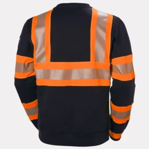 Helly Hansen ICU reflecterend sweatshirt 79272 Oranje/ebon