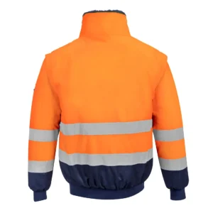 PJ50 Hi-Vis 3-in-1 Pilotjack aanzicht 2