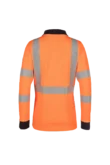 Amelia Dames high-vis poloshirt, lange mouwen, ARC bescherming aanzicht 3