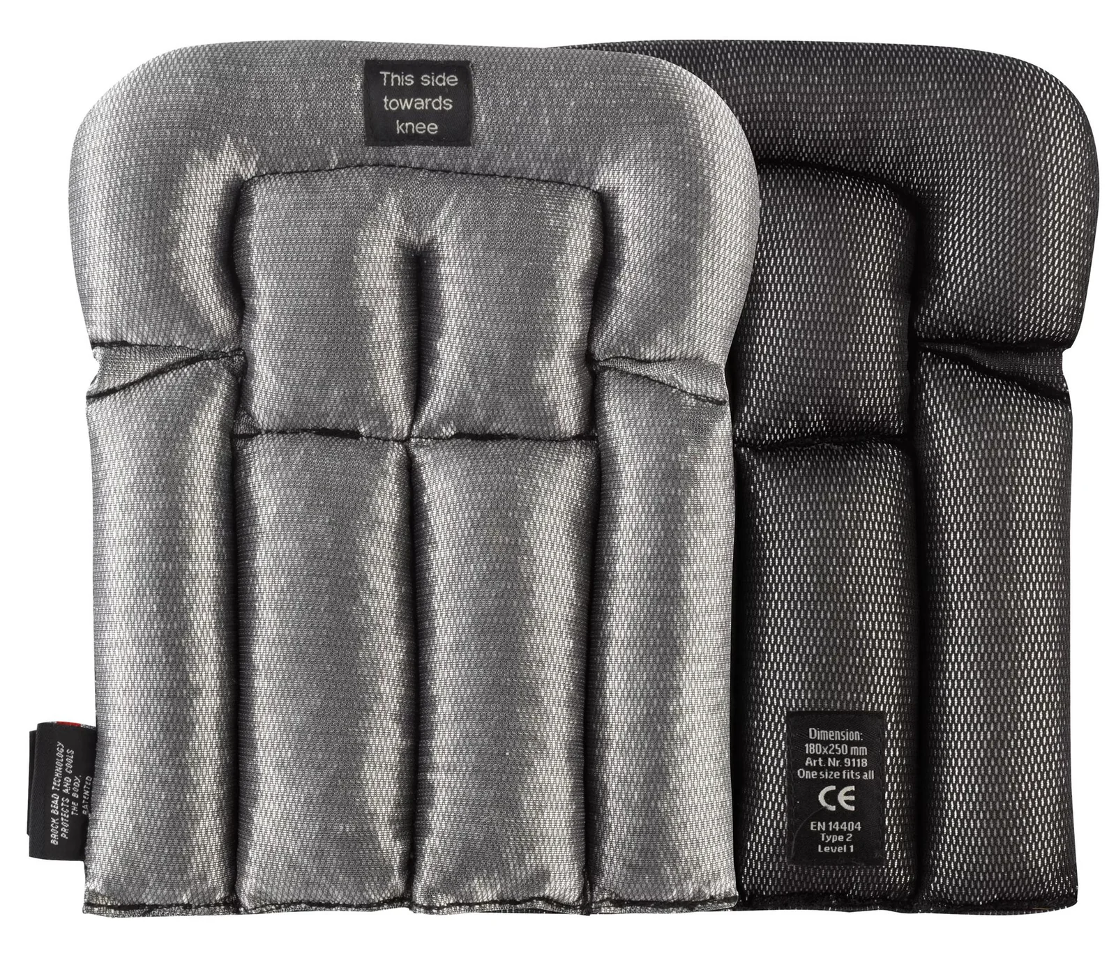 Snickers Workwear 9118 Zwart/Aluminium aanzicht 1