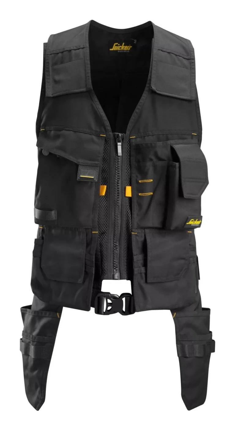Snickers Workwear 4250 Zwart/Zwart aanzicht 1