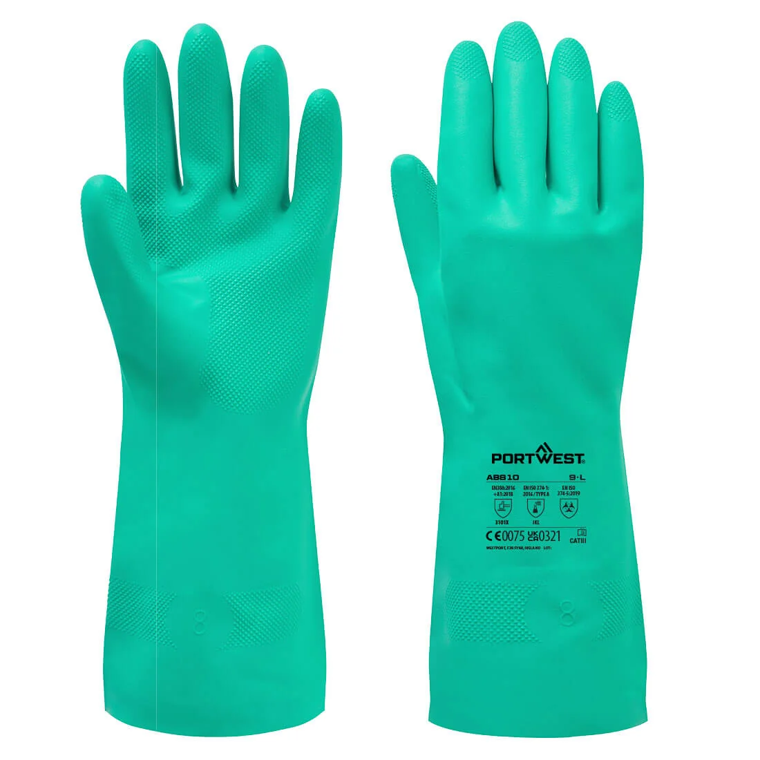 PORTWEST AB810 Nitrosafe Essential Multipack (afname per 12 paar) Groen