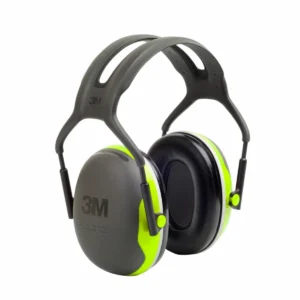 3M PELTOR X4A gehoorkap hi-viz groen/zwart