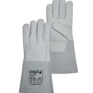 PSP 34-435 Leren Lashandschoen Grijs