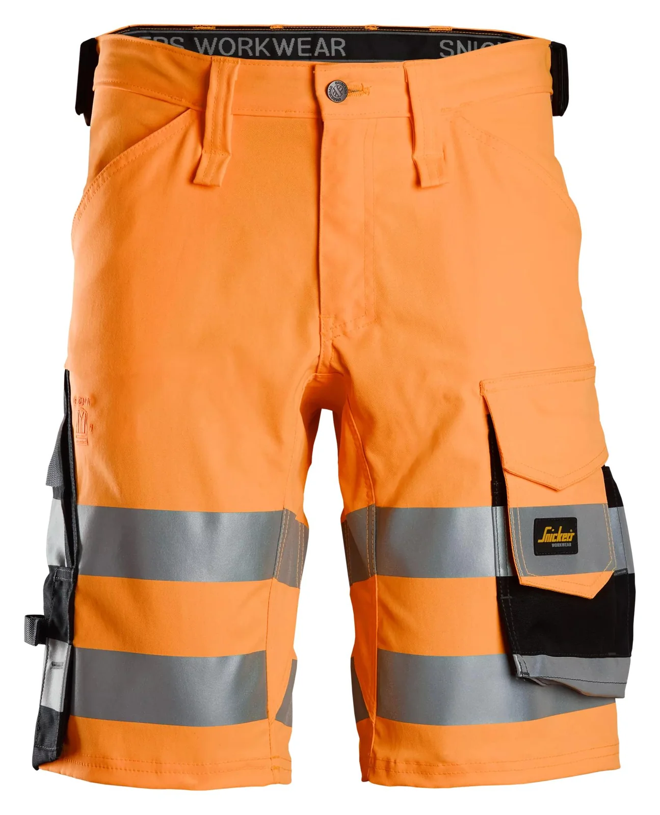 Snickers Workwear 6136 Oranje/Zwart aanzicht 1