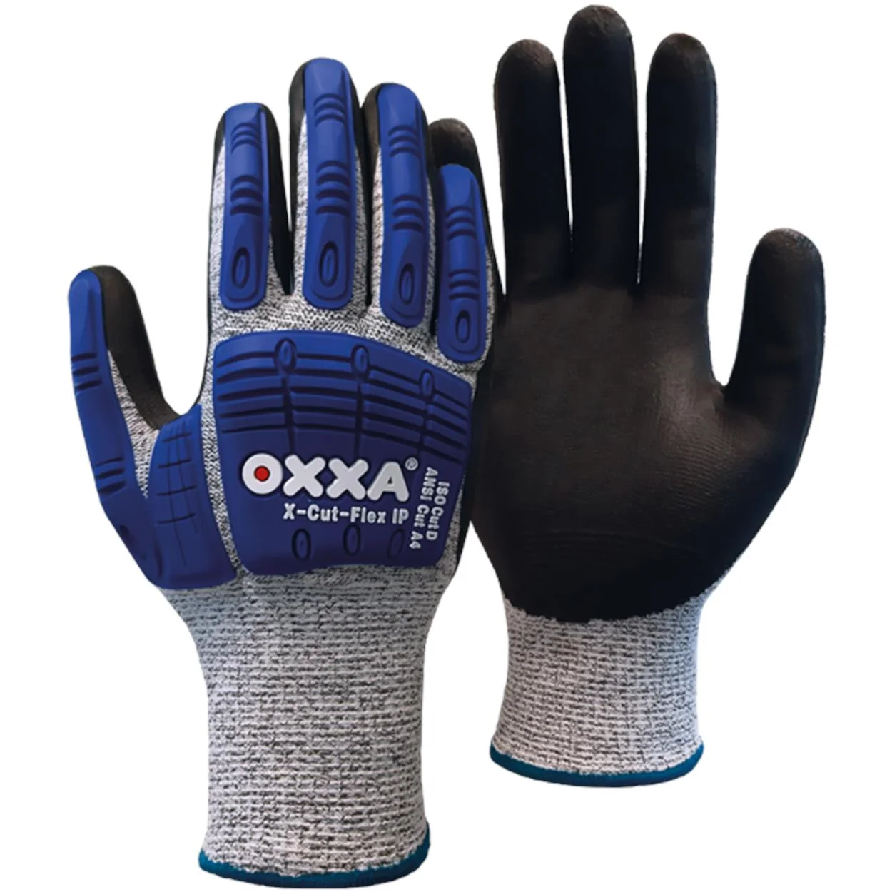 X-Cut-Flex IP 51-705 handschoen Zwart / Grijs