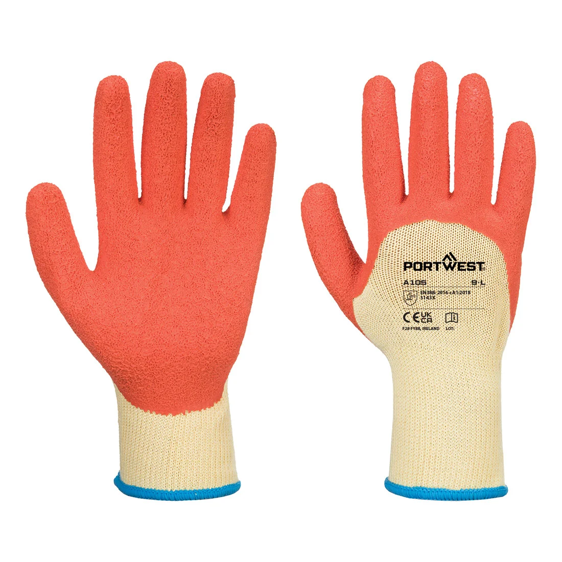 PORTWEST A105 Grip Xtra Handschoen Geel