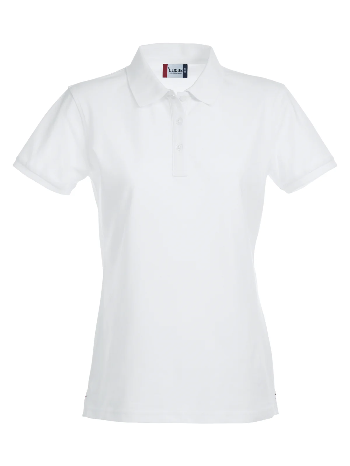 Clique Stretch Premium Polo Ladies Wit