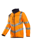Castor Signalisatie jas gematelasseerd met fleece voering aanzicht 1