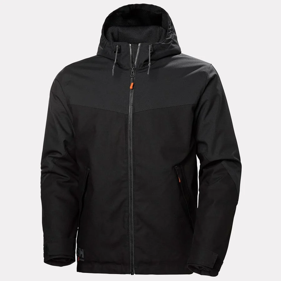 Oxford geïsoleerde winterjas 73290 Zwart