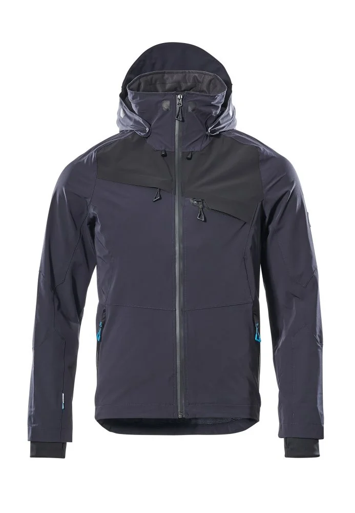 17001-411 Shell jas donkermarine/zwart