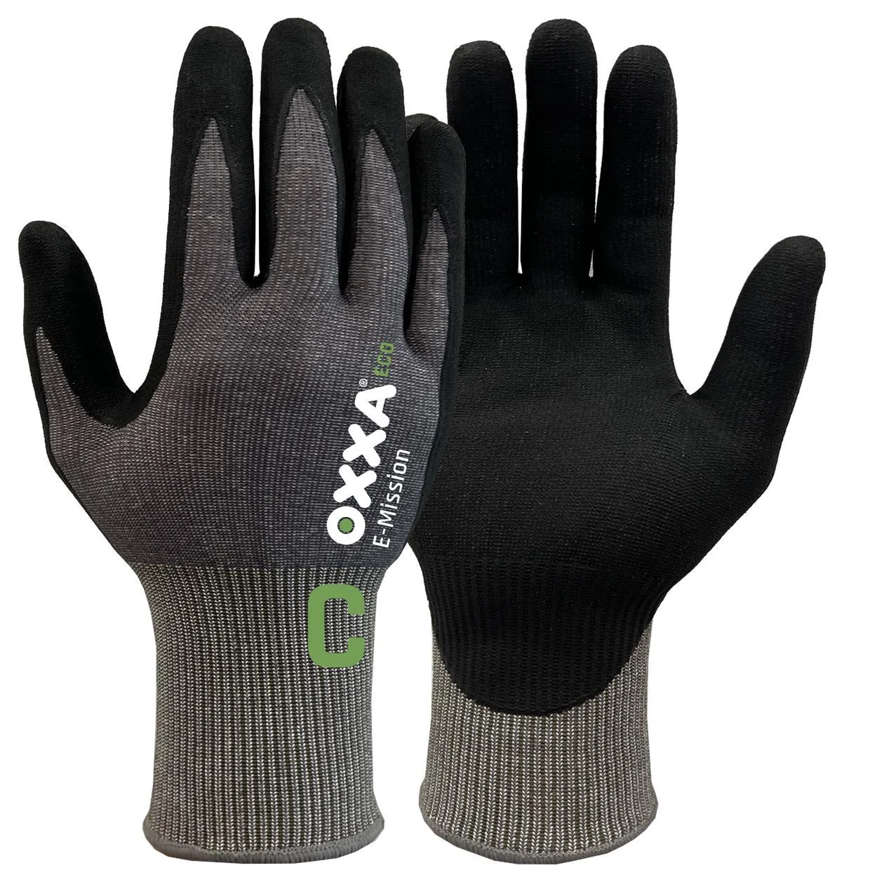 E-Mission Cut C 52-700 handschoen Zwart / Grijs