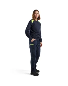 71441832 Dames industrie werkbroek stretch aanzicht 2