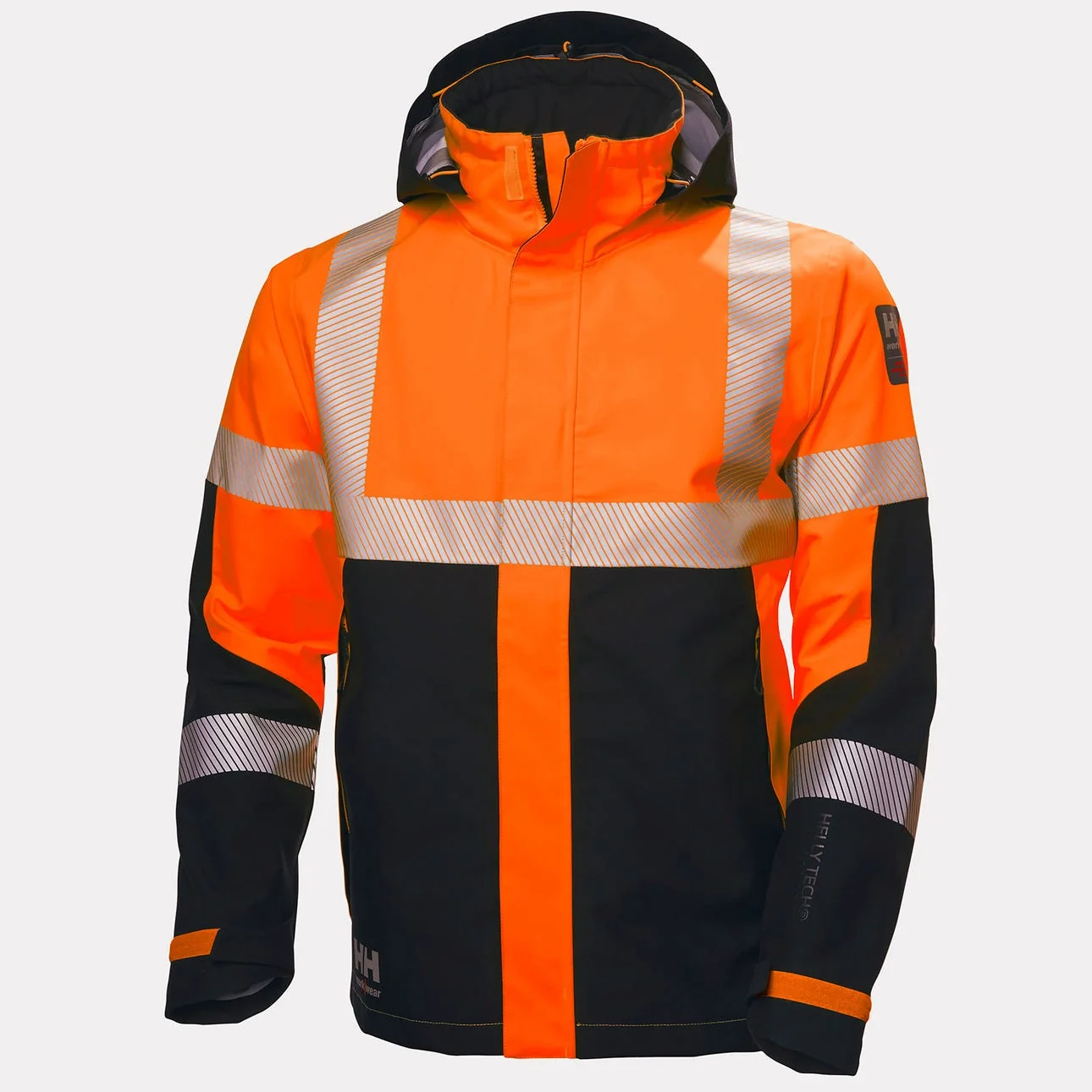 Helly Hansen ICU reflecterende shelljas 71172 Oranje/Zwart