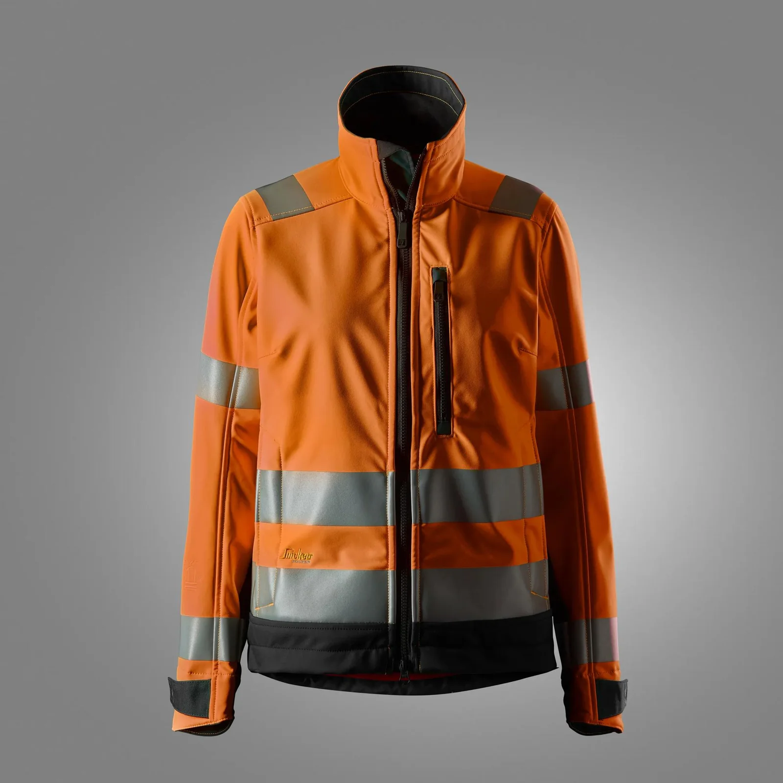 Snickers Workwear 1237 Oranje/Zwart aanzicht 1