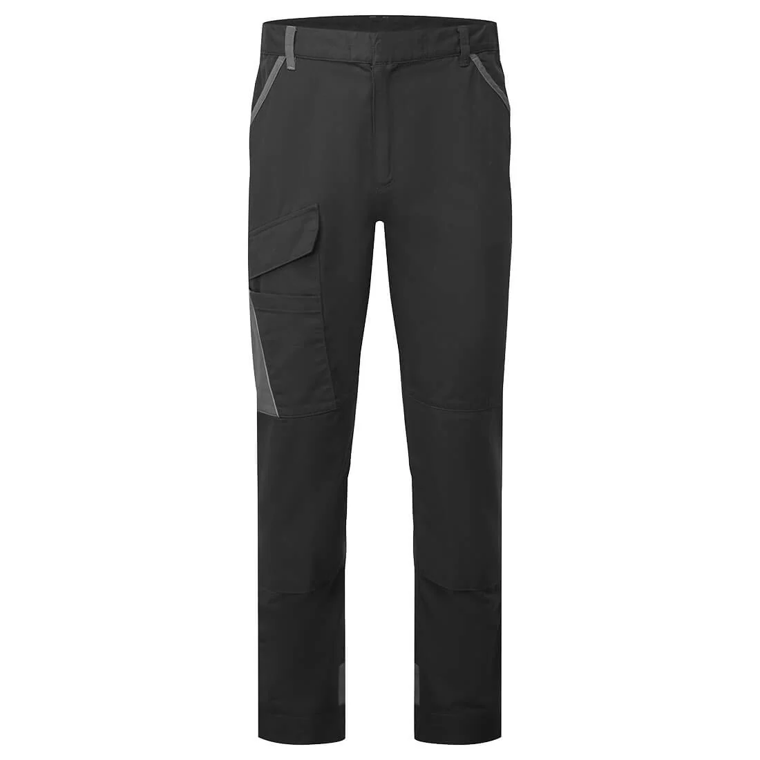 PORTWEST CD131 WX1 Lichtgewicht katoenen werkbroek Zwart/grijs