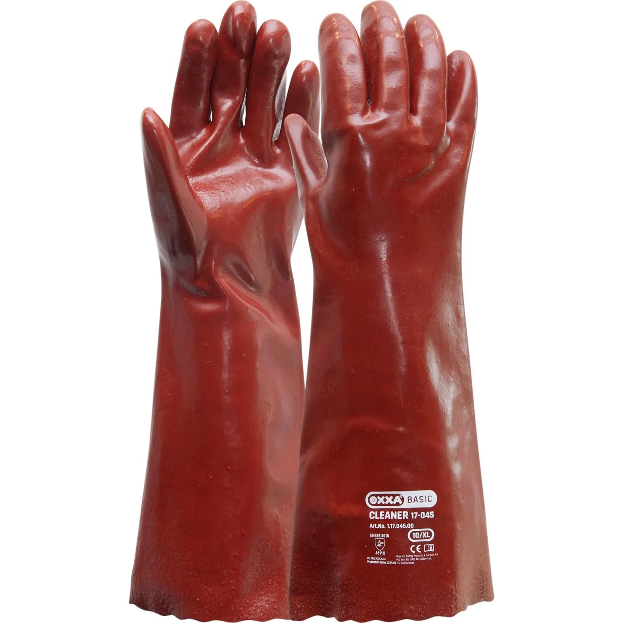 OXXA Cleaner 17-045 handschoen Rood
