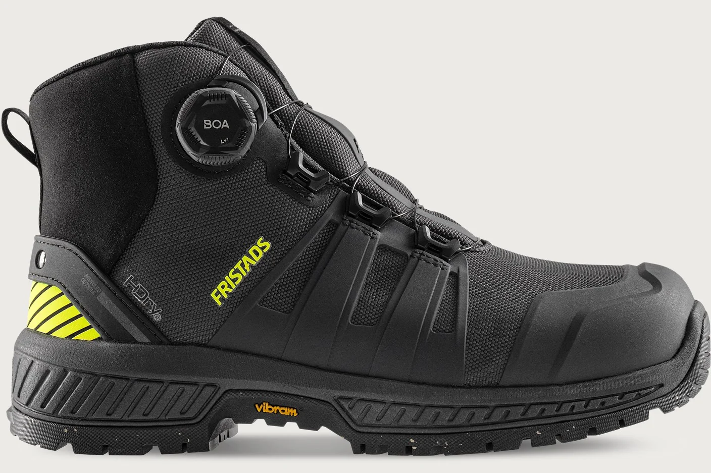 ComfortStep Veiligheidsschoen Waterdicht S7S mid Antracietgrijs/Fluogeel