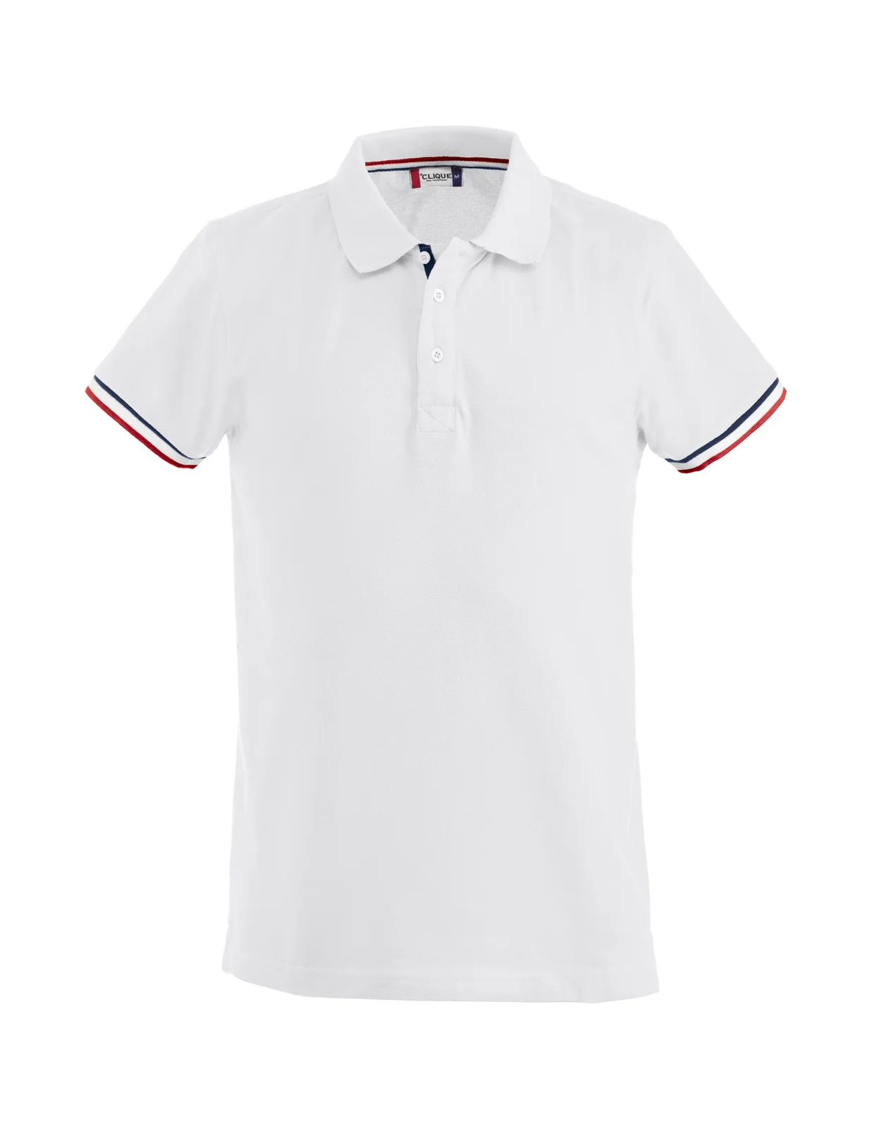 Clique Newton 028237 Poloshirt Regular Fit Wit