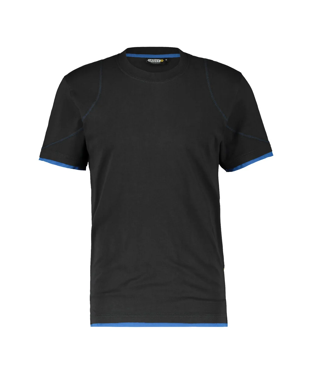 DASSY 710019 Zwart/Azuurblauw aanzicht 1