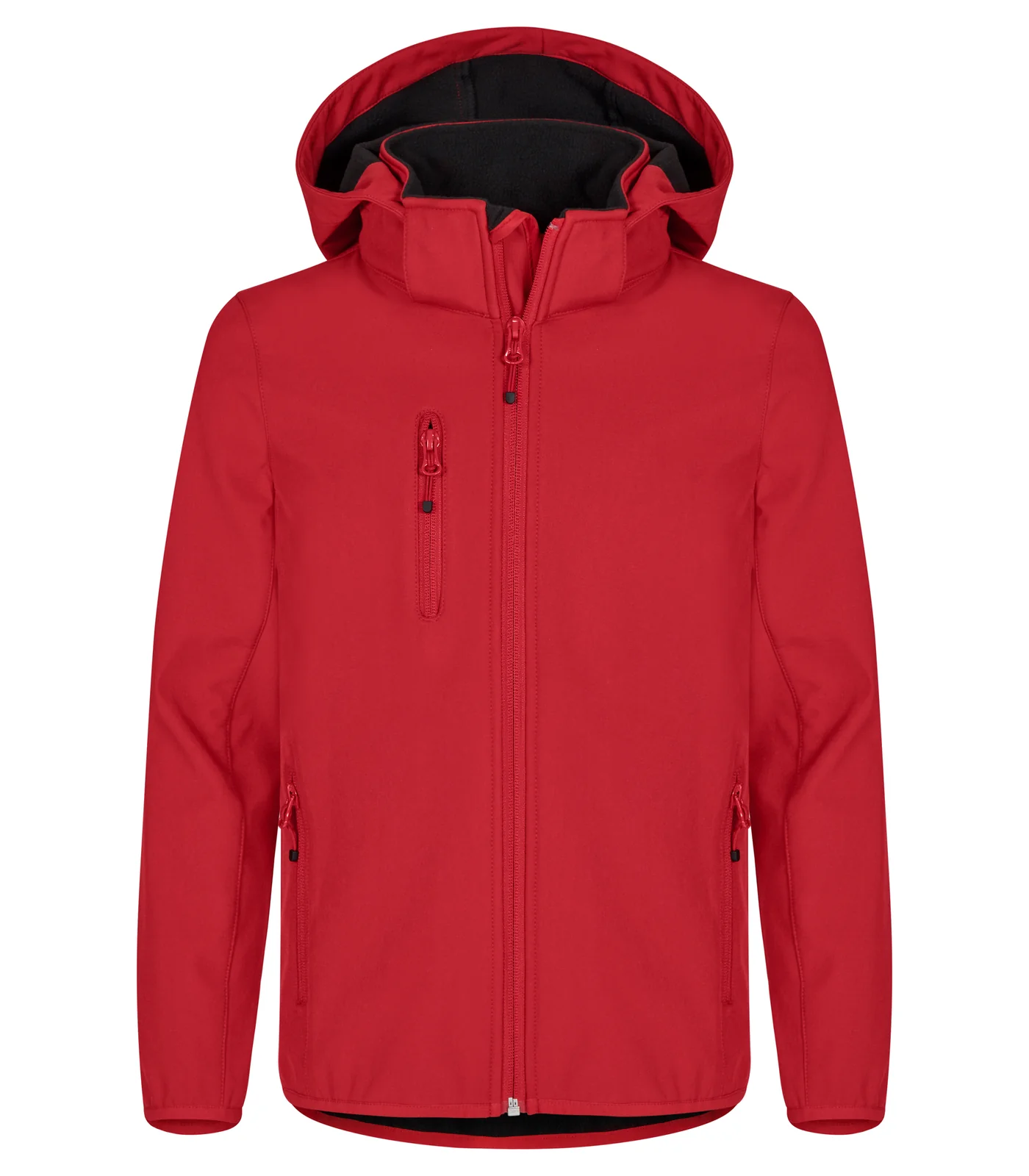 Clique Classic Softshell Jacket Junior Rood