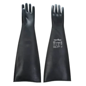 A803 Zwaargewicht latex-rubberhandschoen 600 mm aanzicht 1