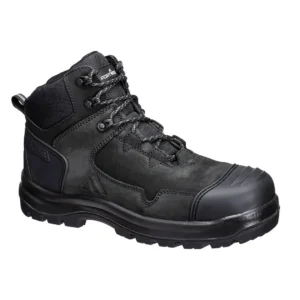 FD04 Composiet Nubuck lederen halfhoge schoen S3S HRO SR FO SC LG aanzicht 1
