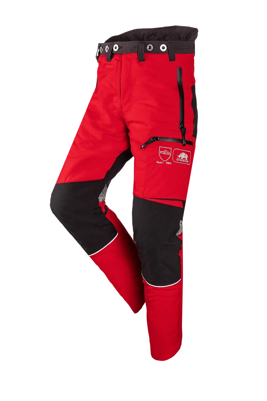SIP Protection Innovator 1SPVAAPH5 Zaagbroek Rood/Grijs