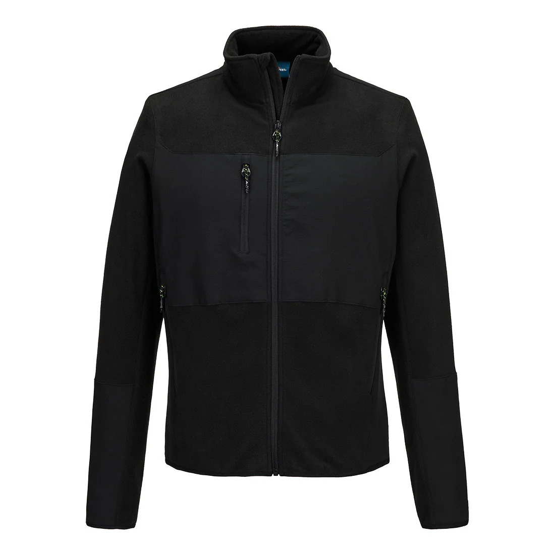 EV476 EV4 Stretch Fleece Volledig Zwart