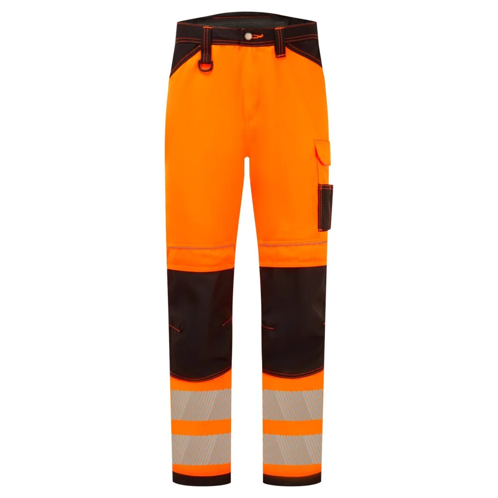 PORTWEST PW340 PW3 Hi-Vis Broek Oranje/zwart