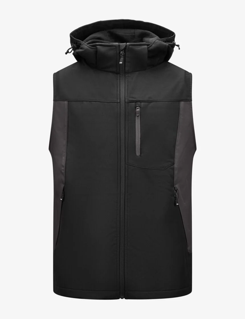 FHB JUSTUS 79110 bodywarmer Antraciet-zwart