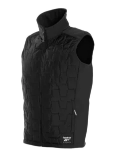 Workwear gevoerde bodywarmer aanzicht 1