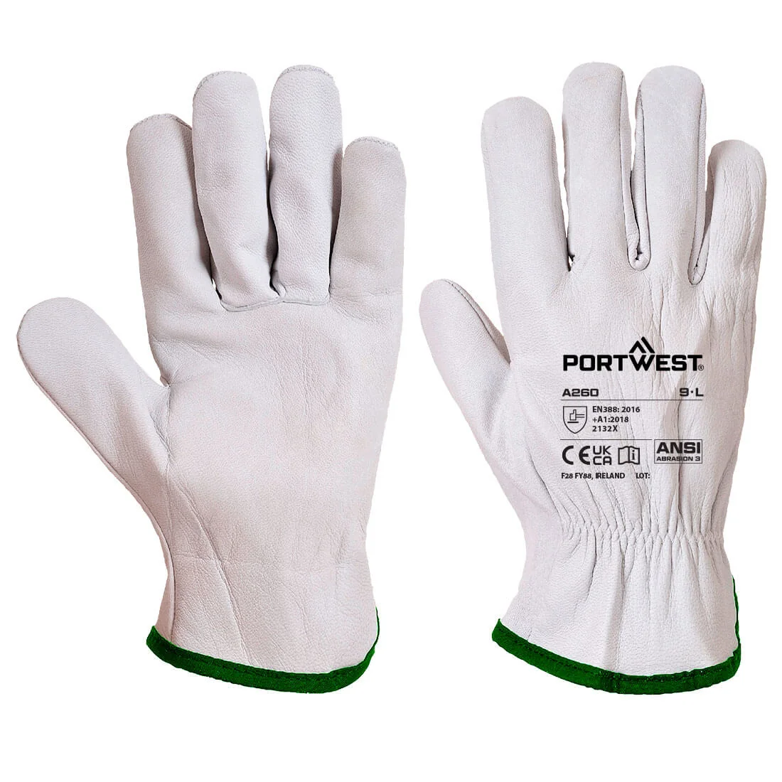 PORTWEST A260 Oves Driver Handschoen Grijs