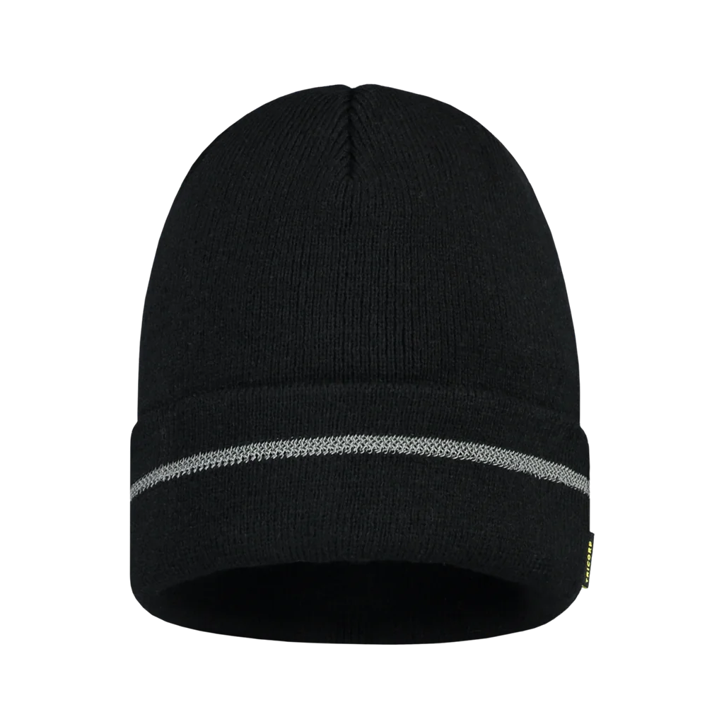 Tricorp 653003 Muts Reflectie Zwart