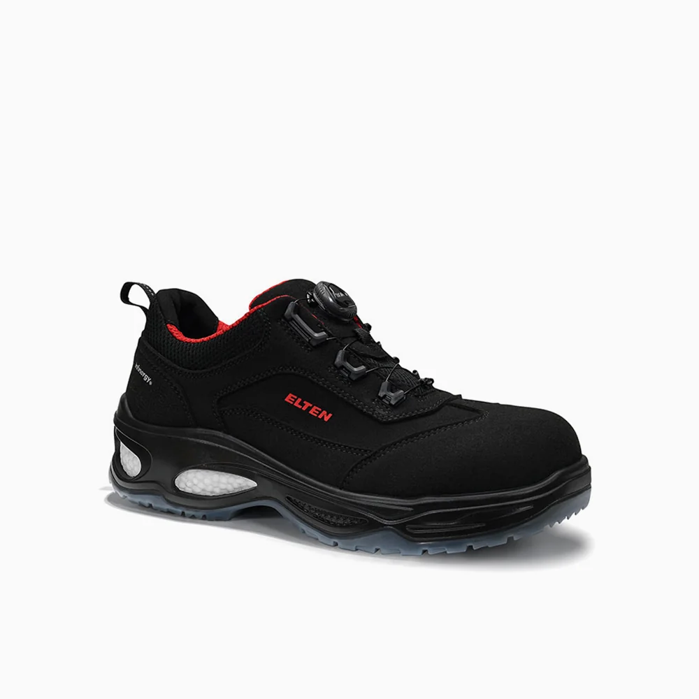 ELTEN veiligheidsschoen laag OWEN BOA® black Low ESD S2 Zwart
