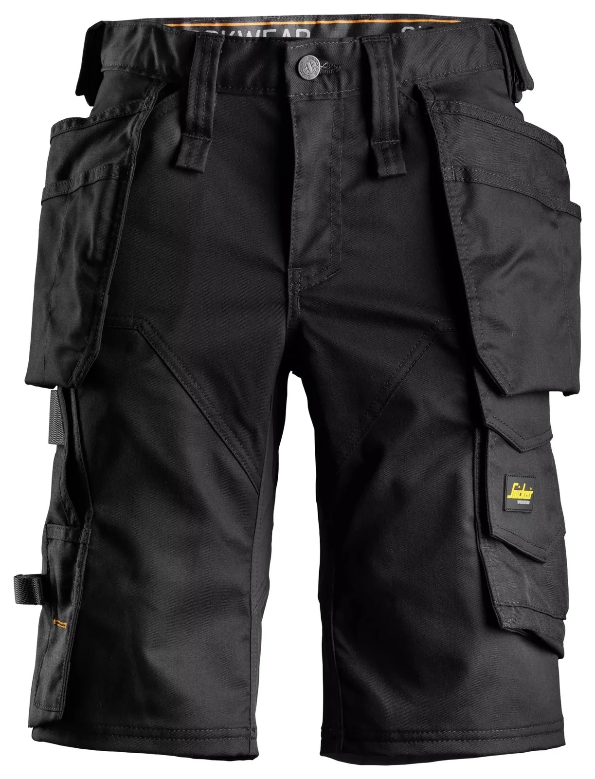 Snickers Workwear 6147 Zwart/Zwart aanzicht 1