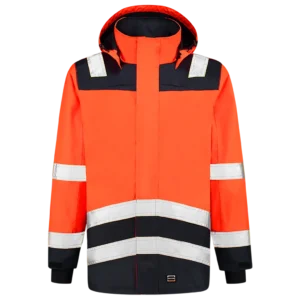 403020 Parka High Vis Bicolor aanzicht 2