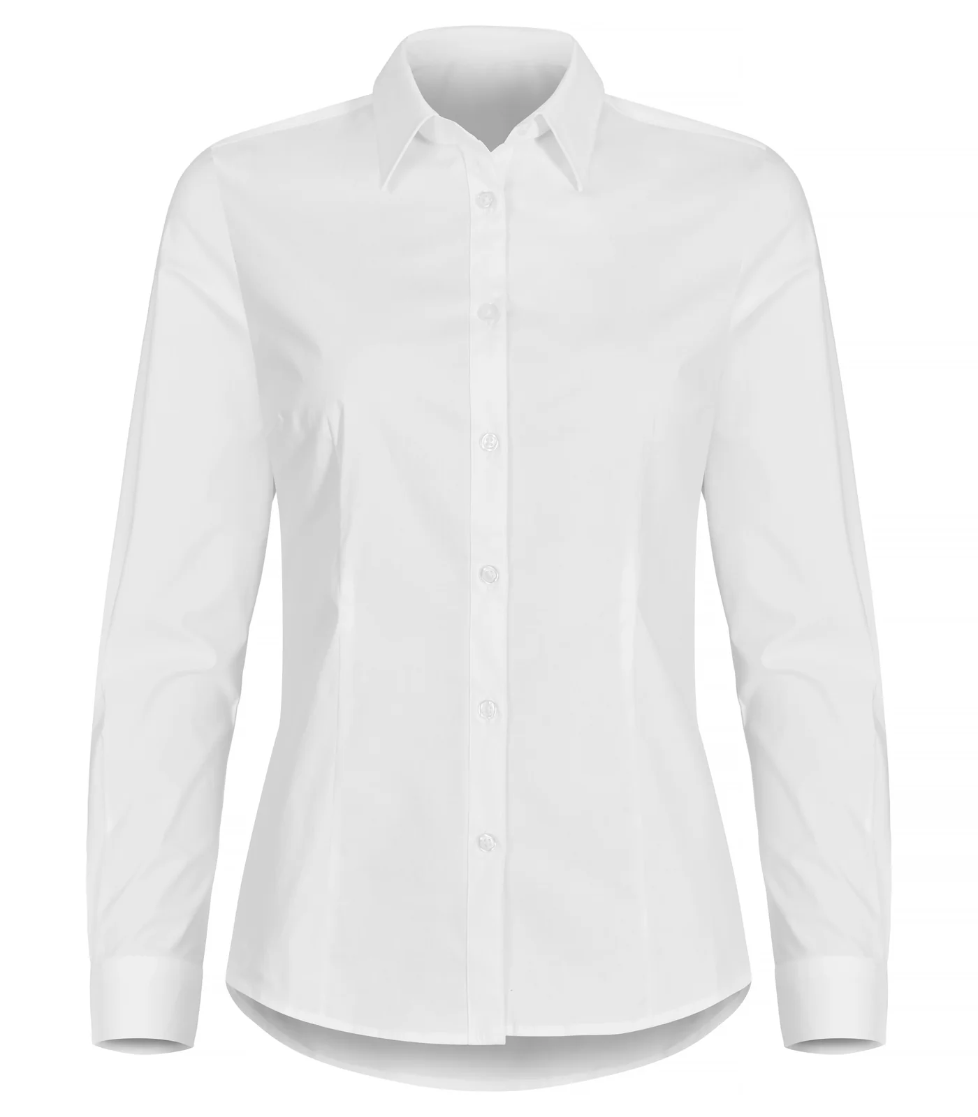 Clique 027961 Overhemd Stretch Dames Wit