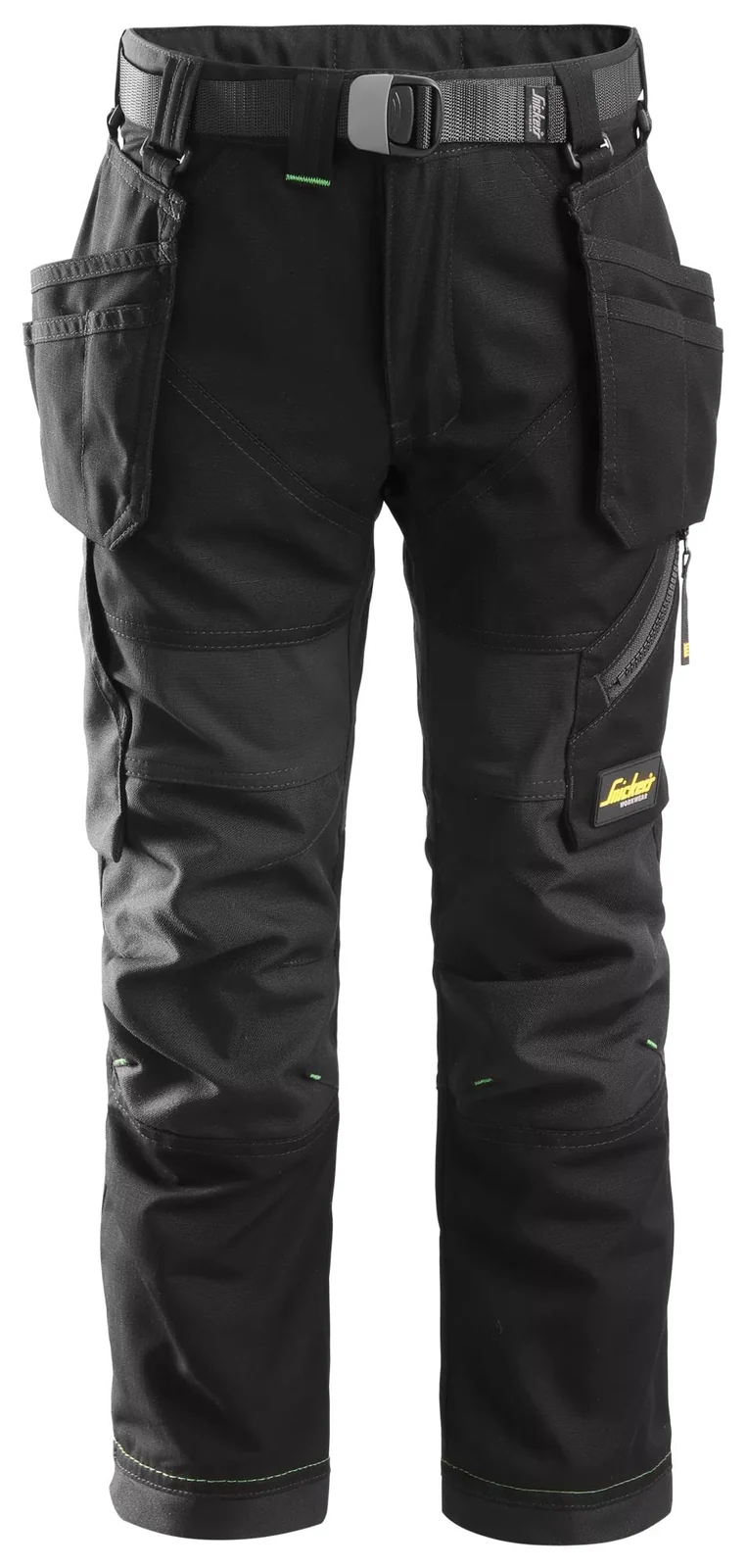 Snickers Workwear 7505 Zwart/Zwart aanzicht 1
